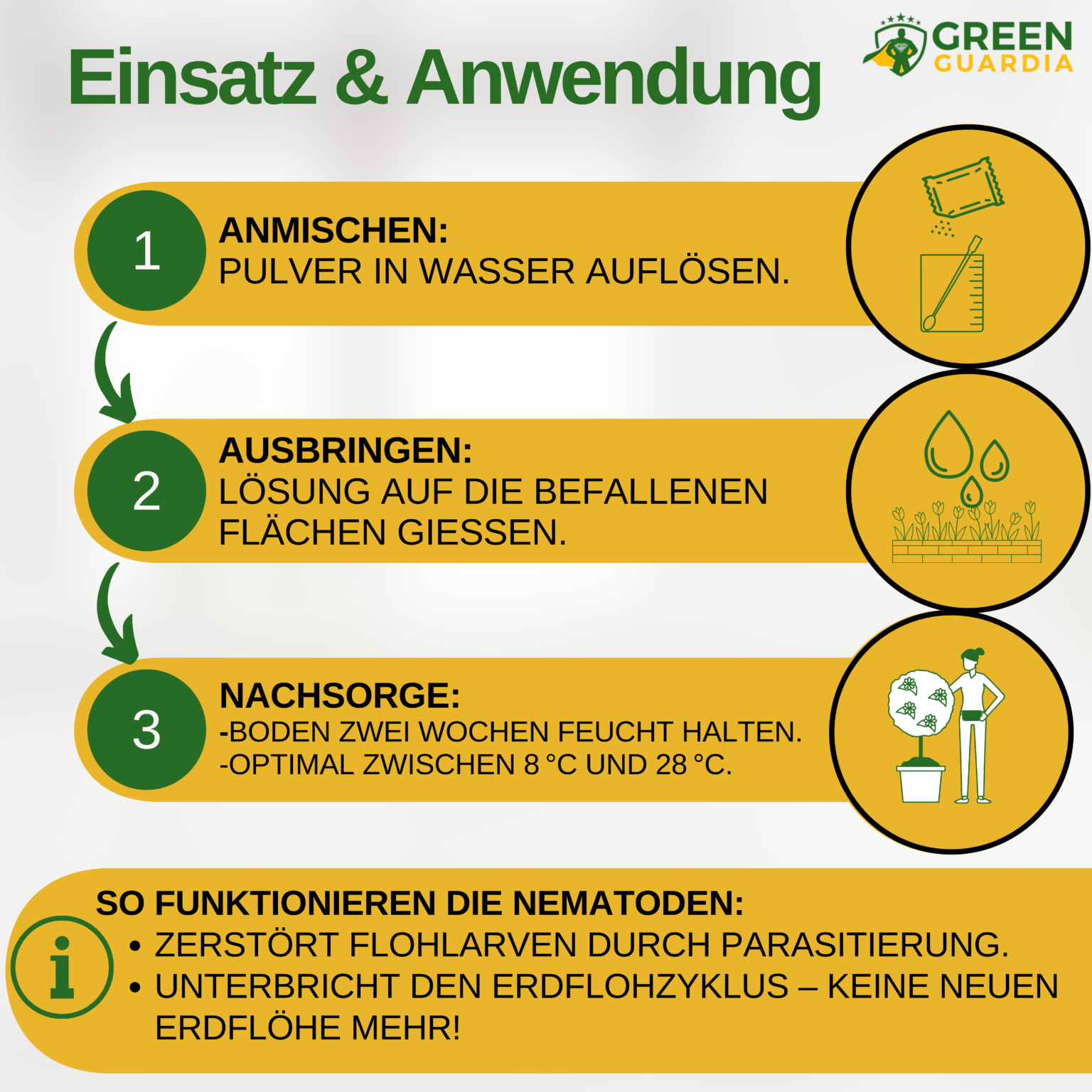SF-Nematoden gegen Erdflöhe