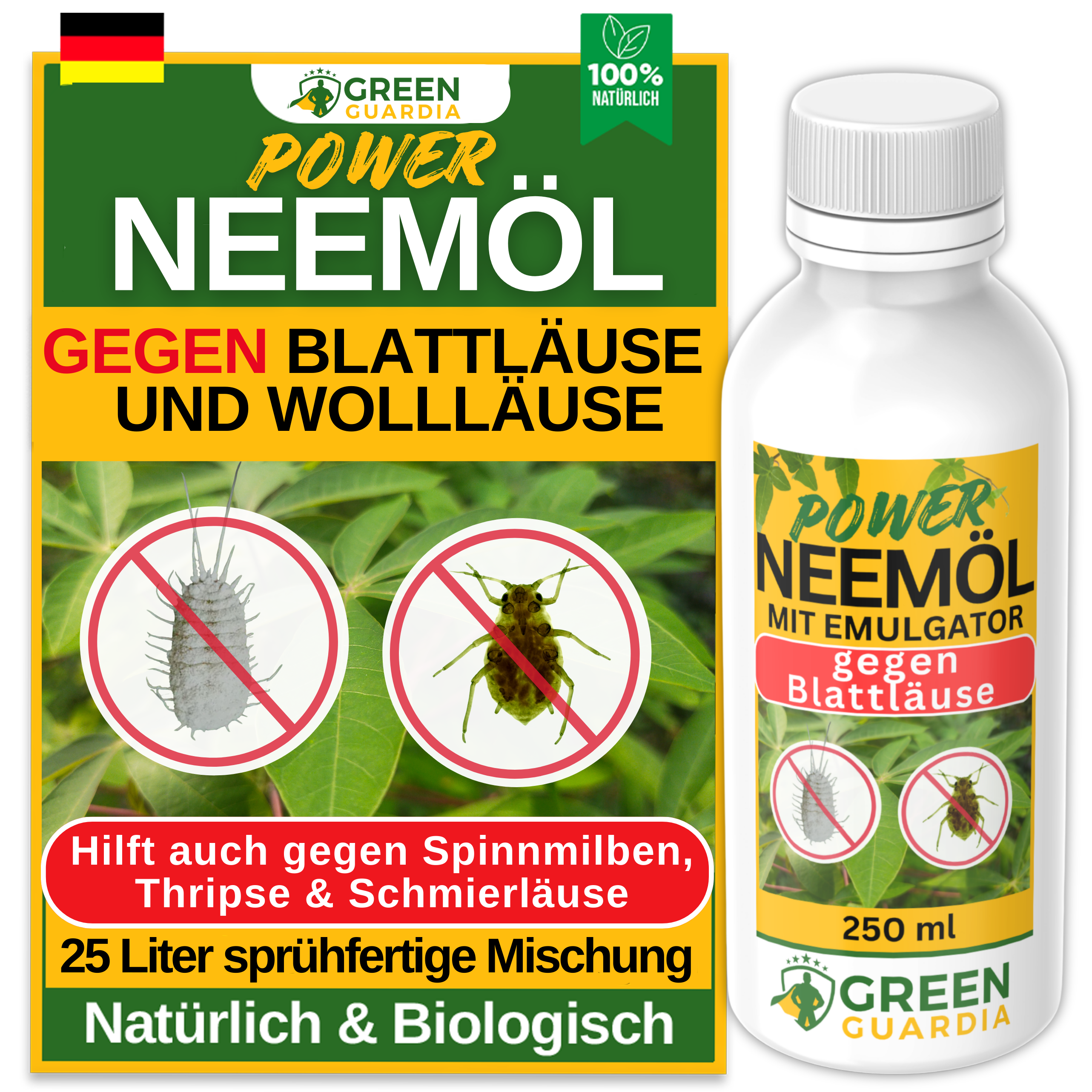 Power Neem oil against aphids and mealybugs