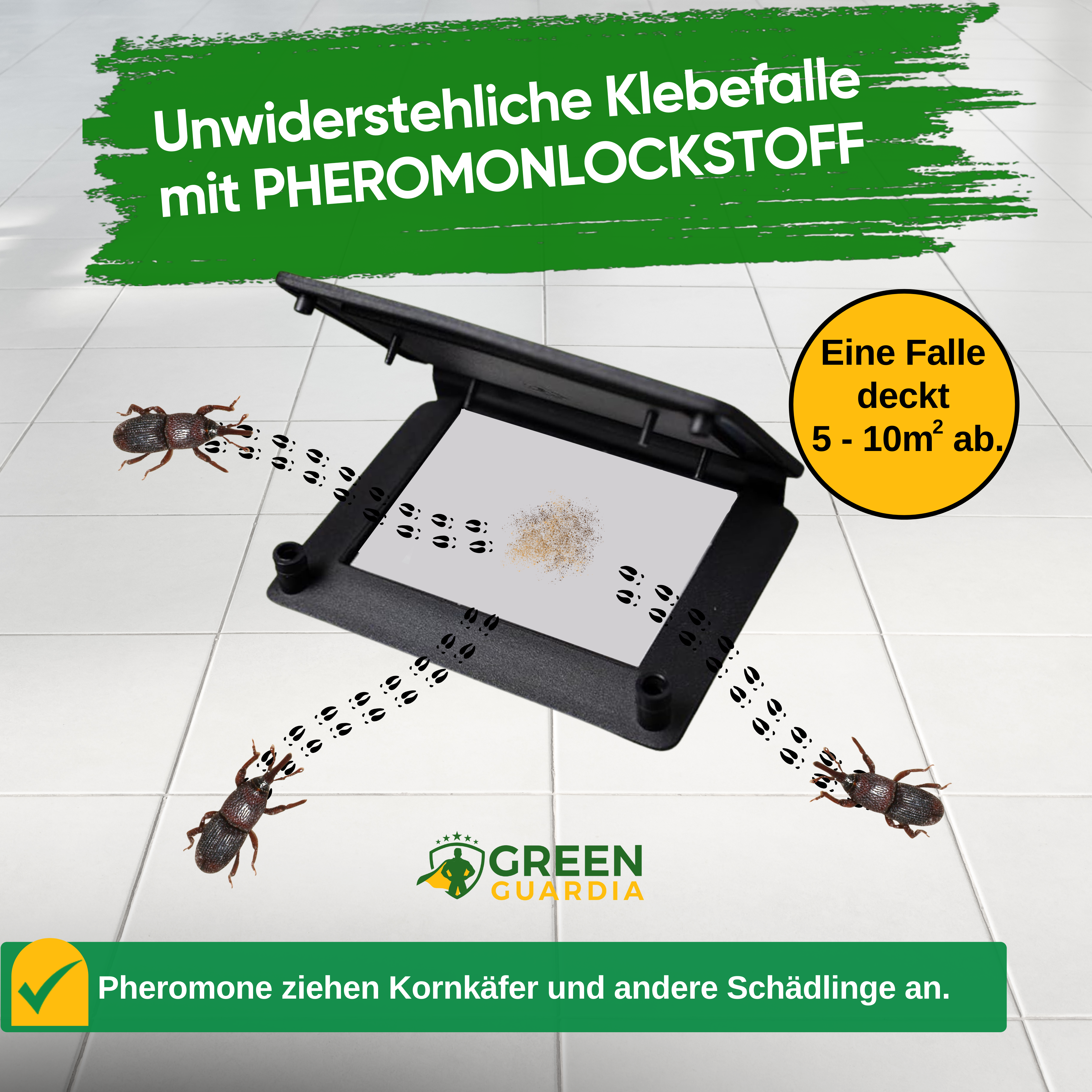 Kornkäfer Falle mit Pheromon-Lockstoff