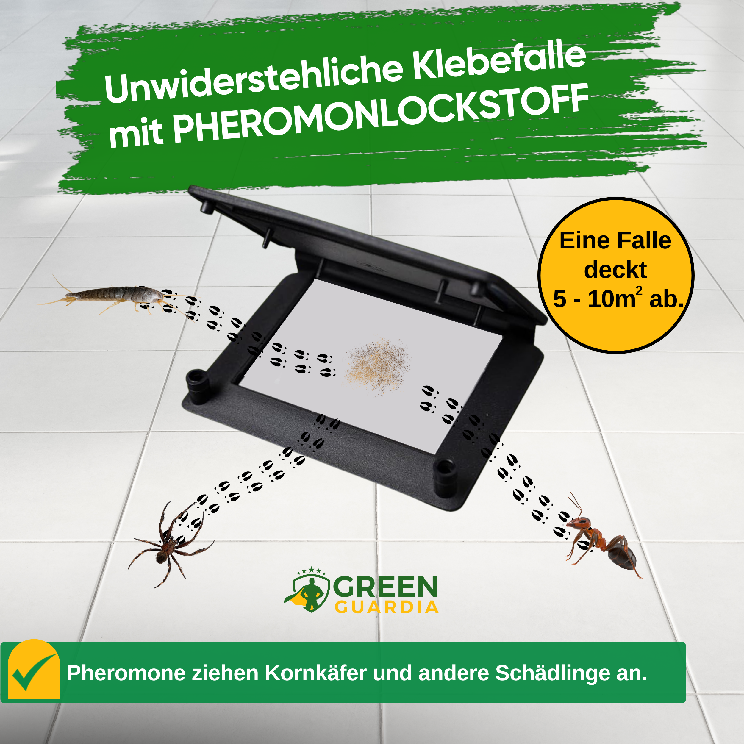Ungeziefer / Insekten Falle mit Pheromon-Lockstoff