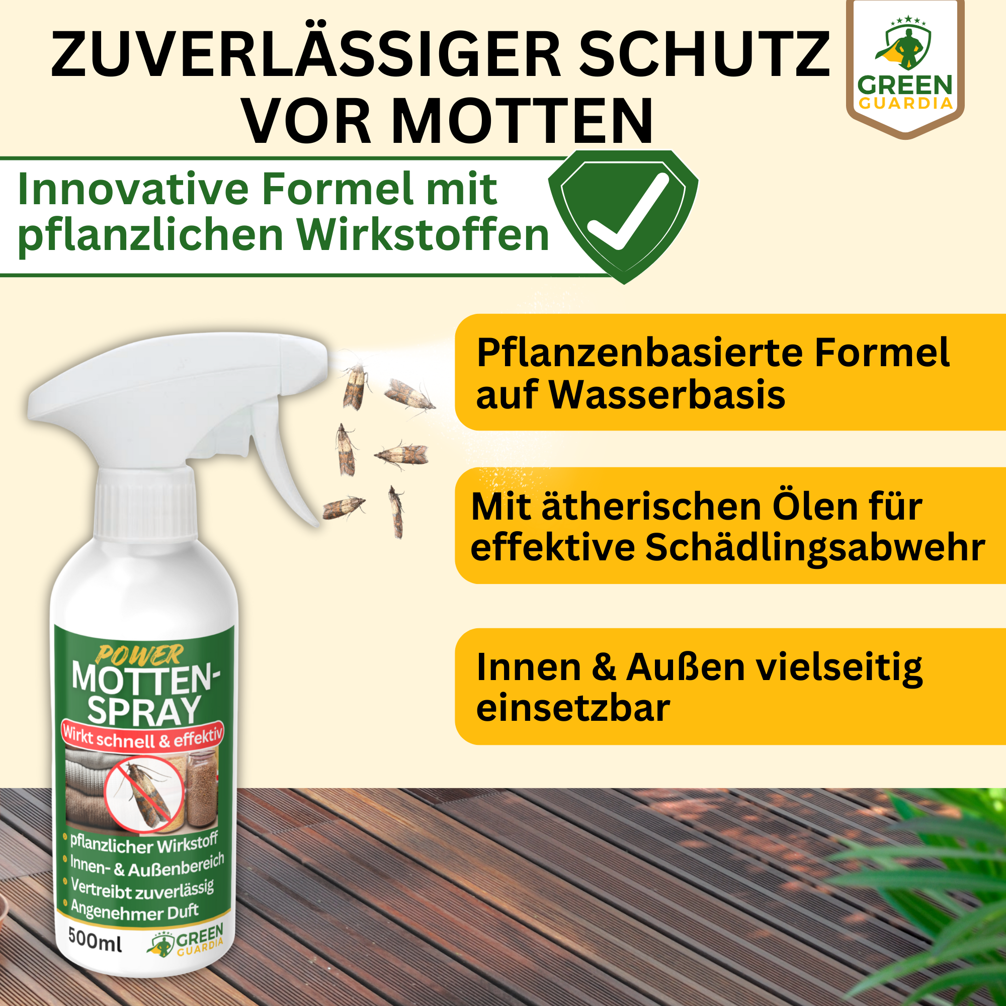 Moth Repellent Spray Power Concentrate