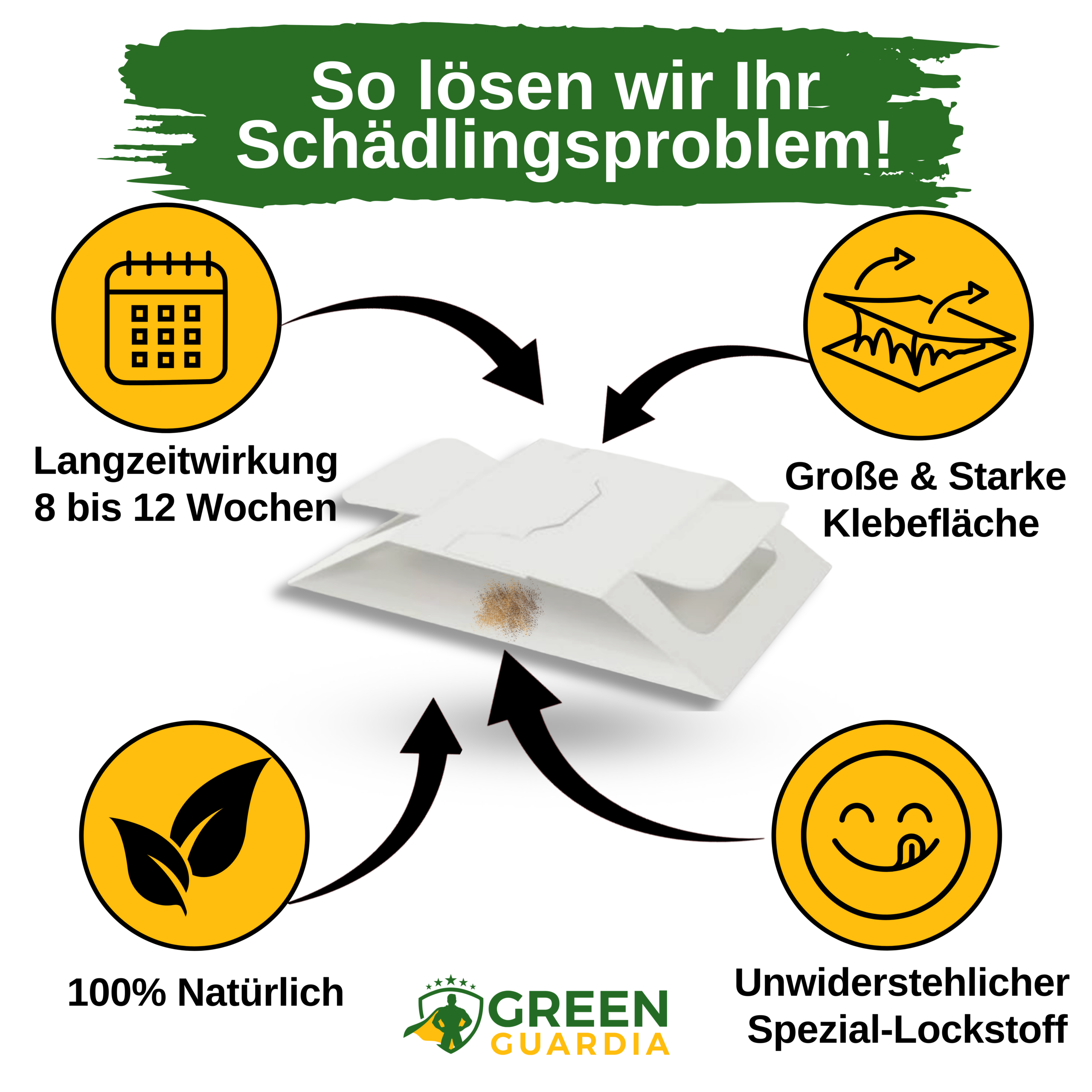 Käfer Falle mit Spezial-Lockstoff