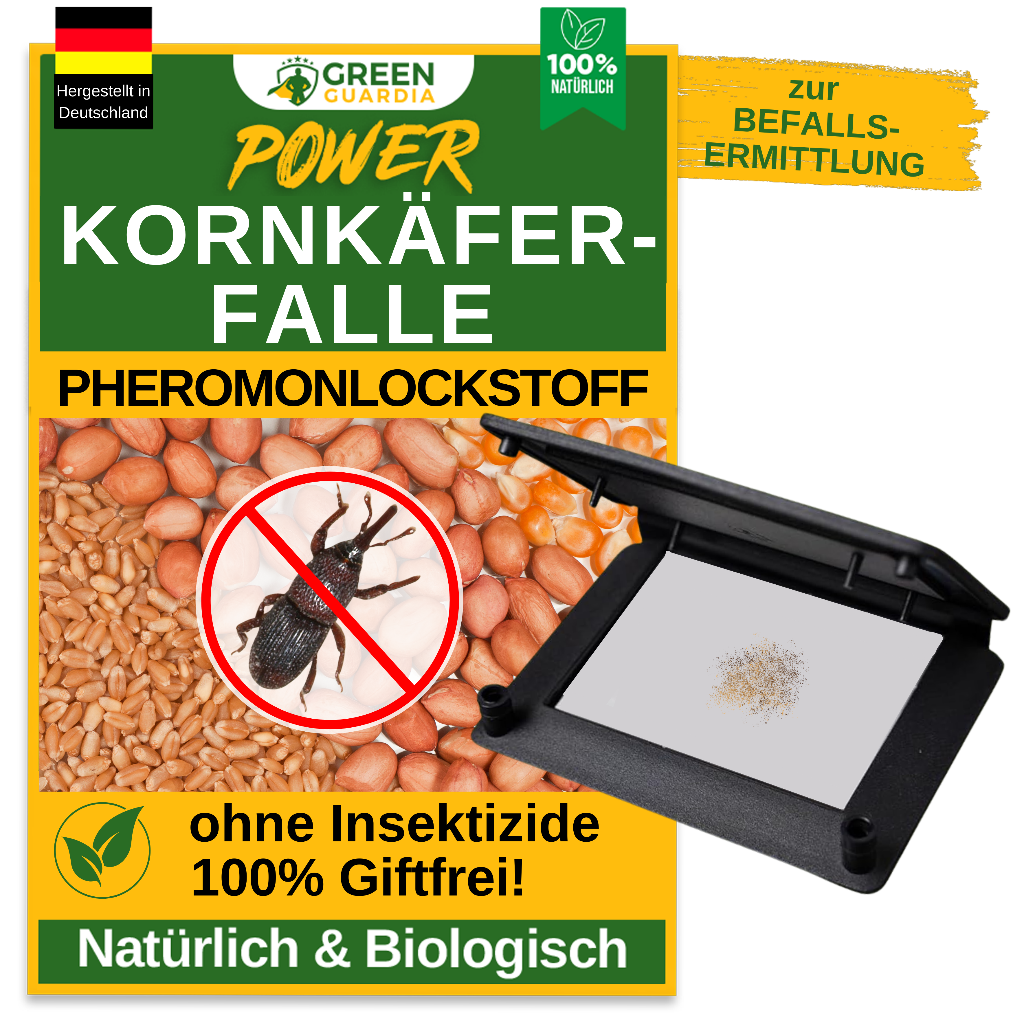Kornkäfer Falle mit Pheromon-Lockstoff