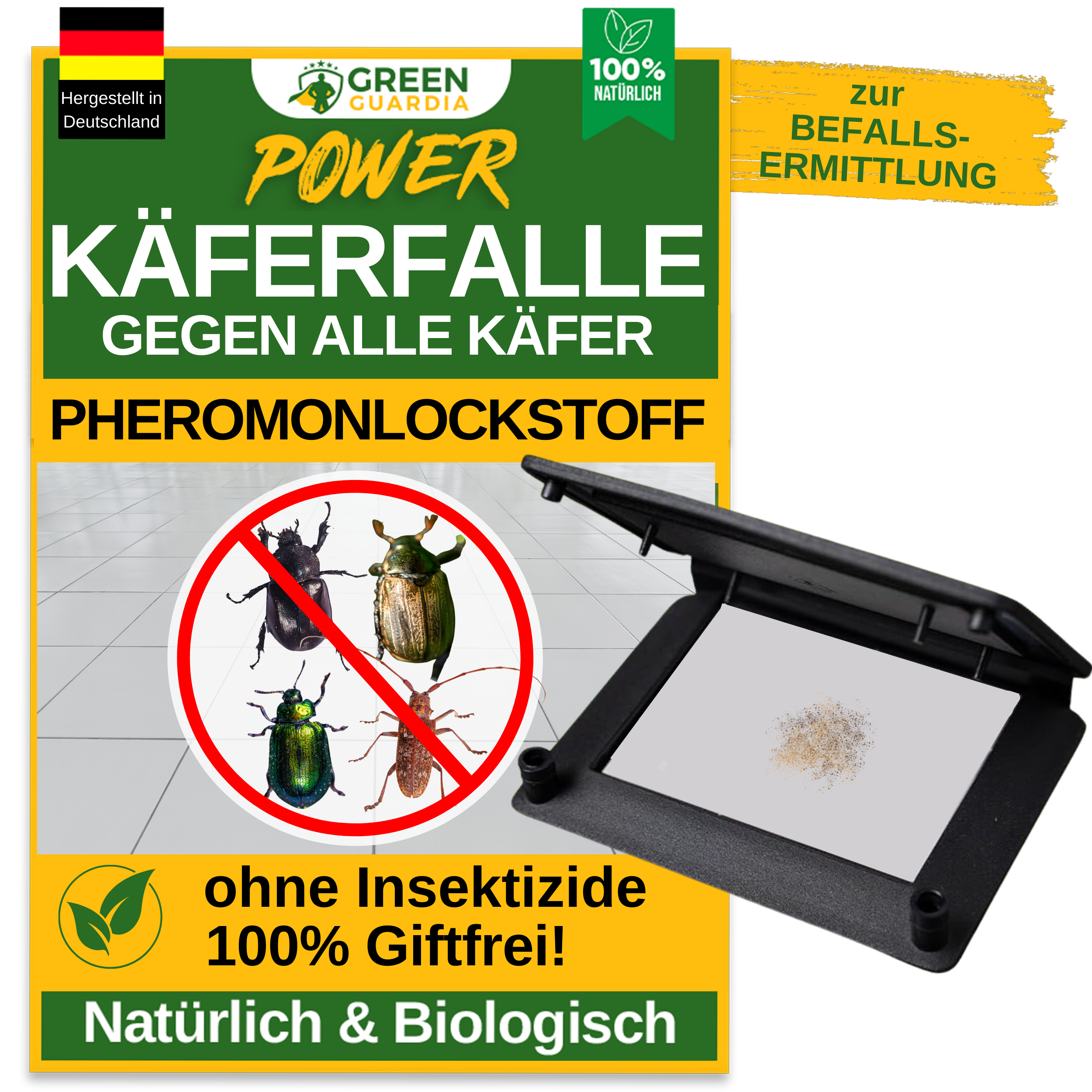 Käfer Falle mit Pheromon-Lockstoff