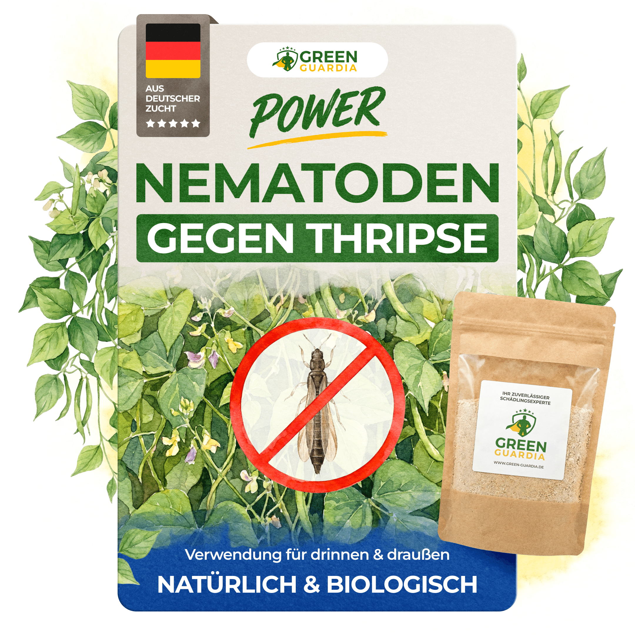 Nematoden gegen Thripse - Green Guardia - Ihr Experte für Schädlinge und Pflanzen