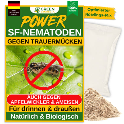 SF nematodes against fungus gnats, codling moths &amp; ants 