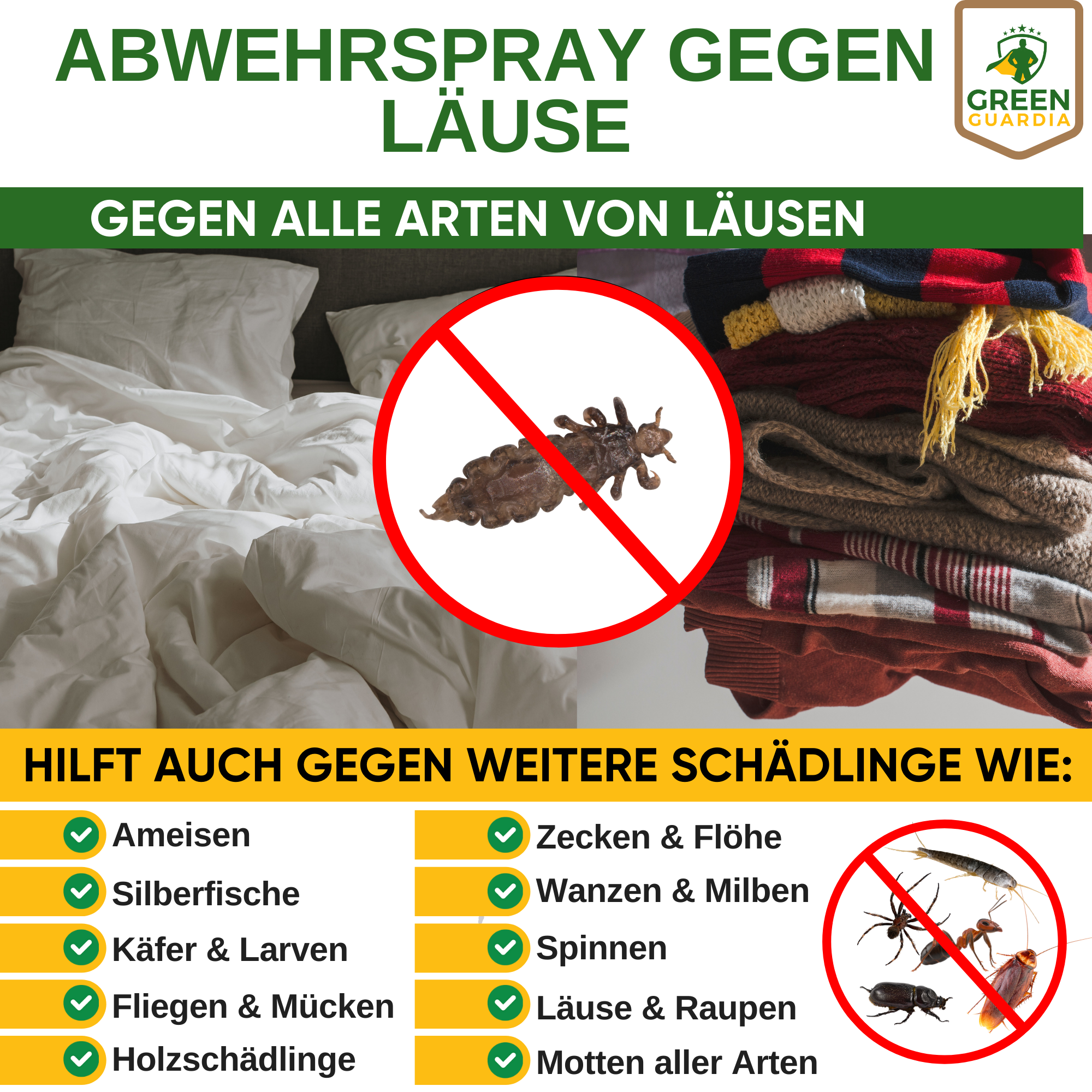 Lice Repellent Spray Power Concentrate 