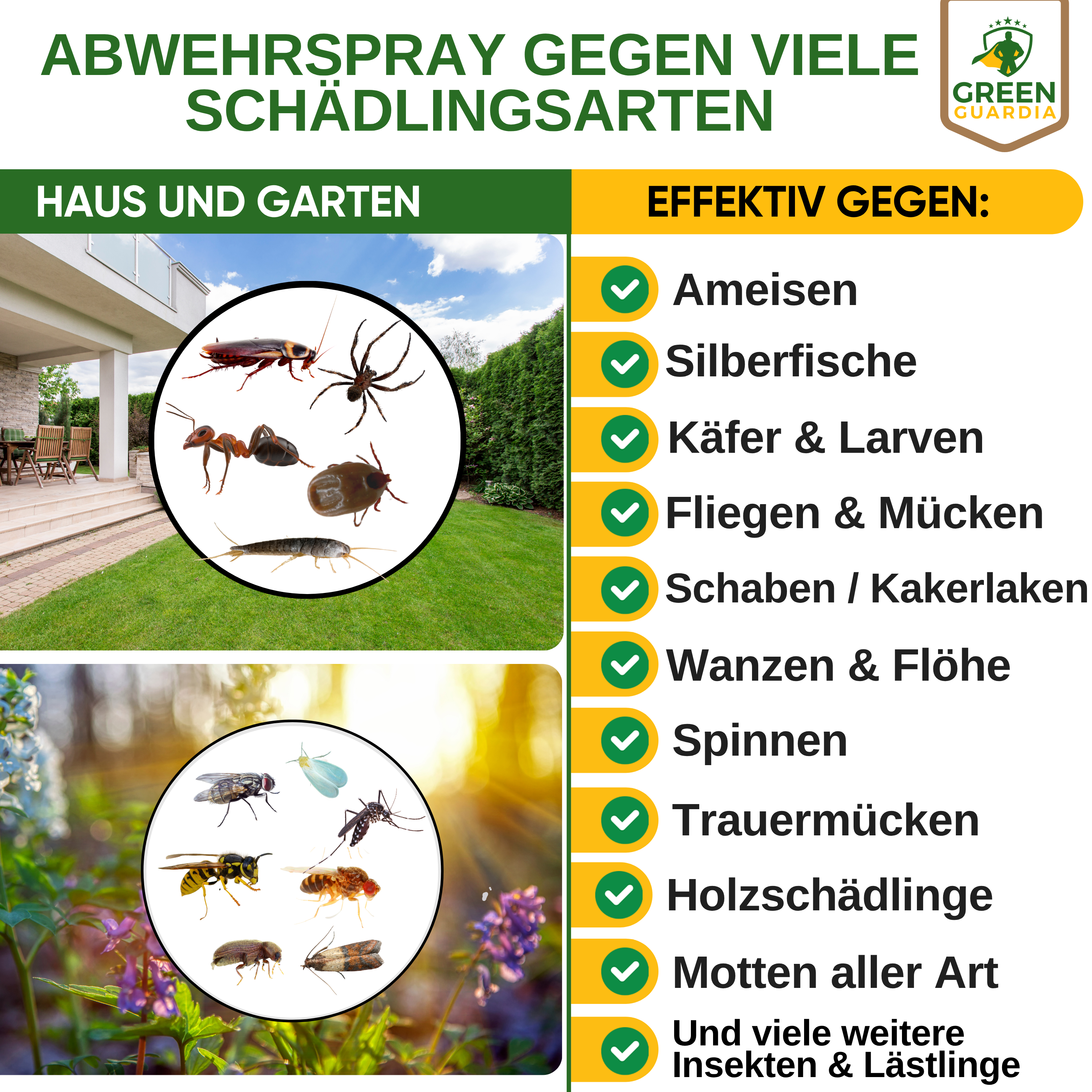 Schädlings-Abwehrspray Power-Konzentrat