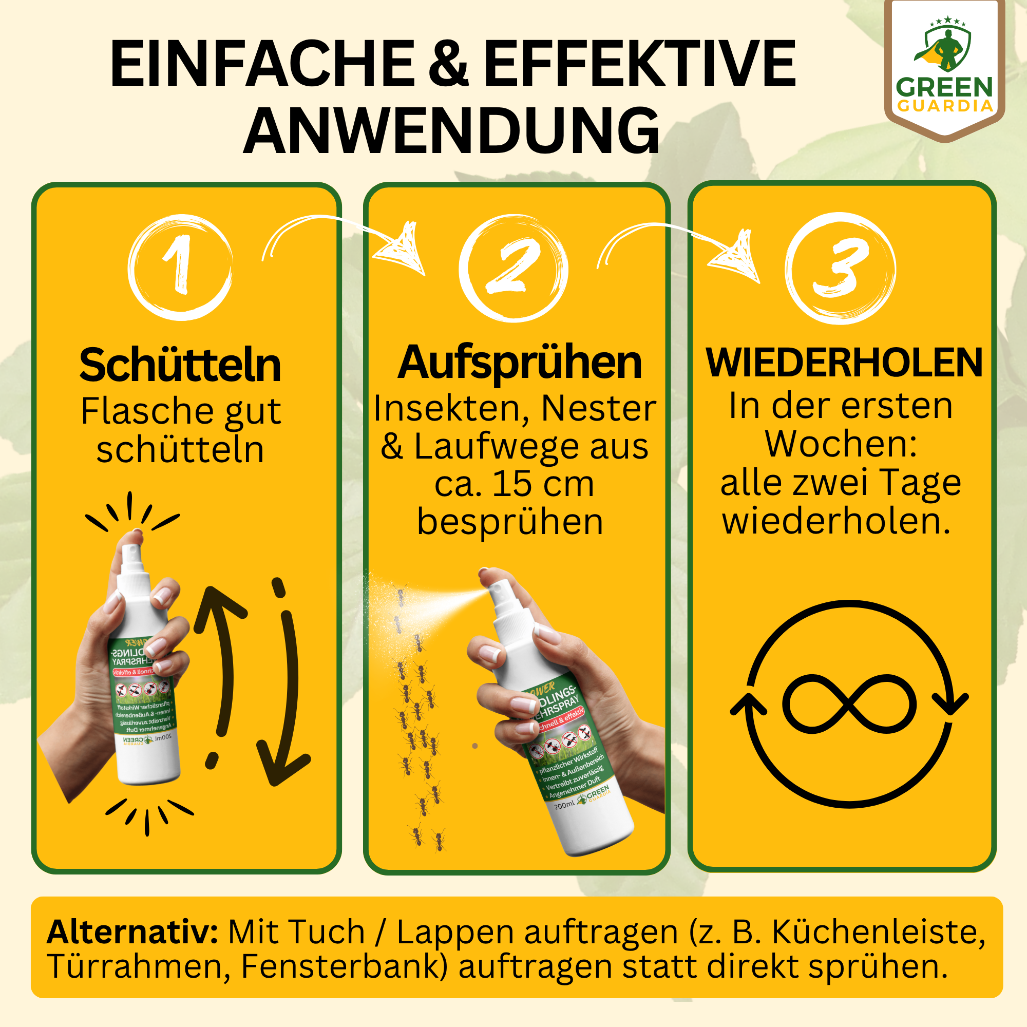 Schädlings-Abwehrspray Power-Konzentrat