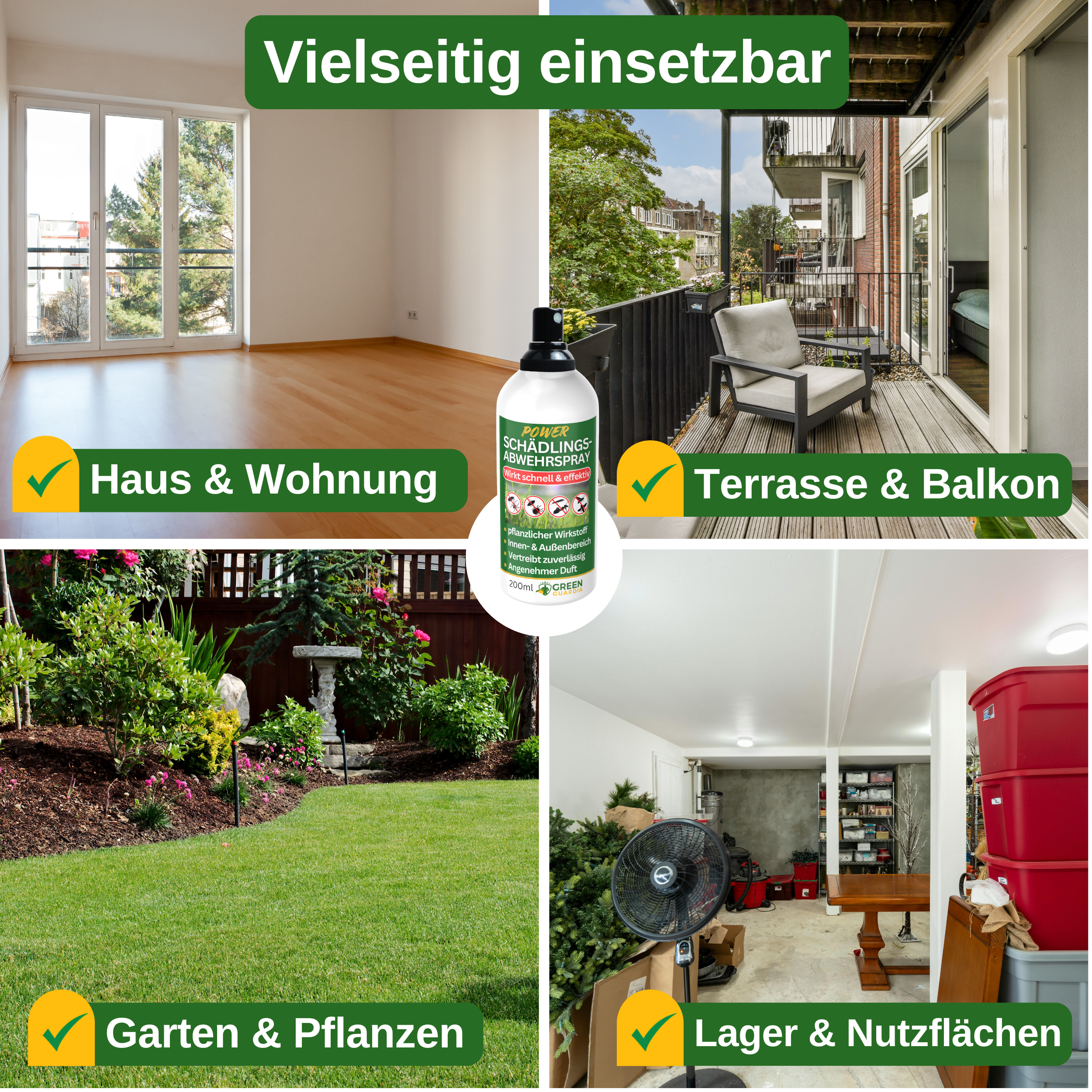 Schädlings-Abwehrspray Power-Konzentrat