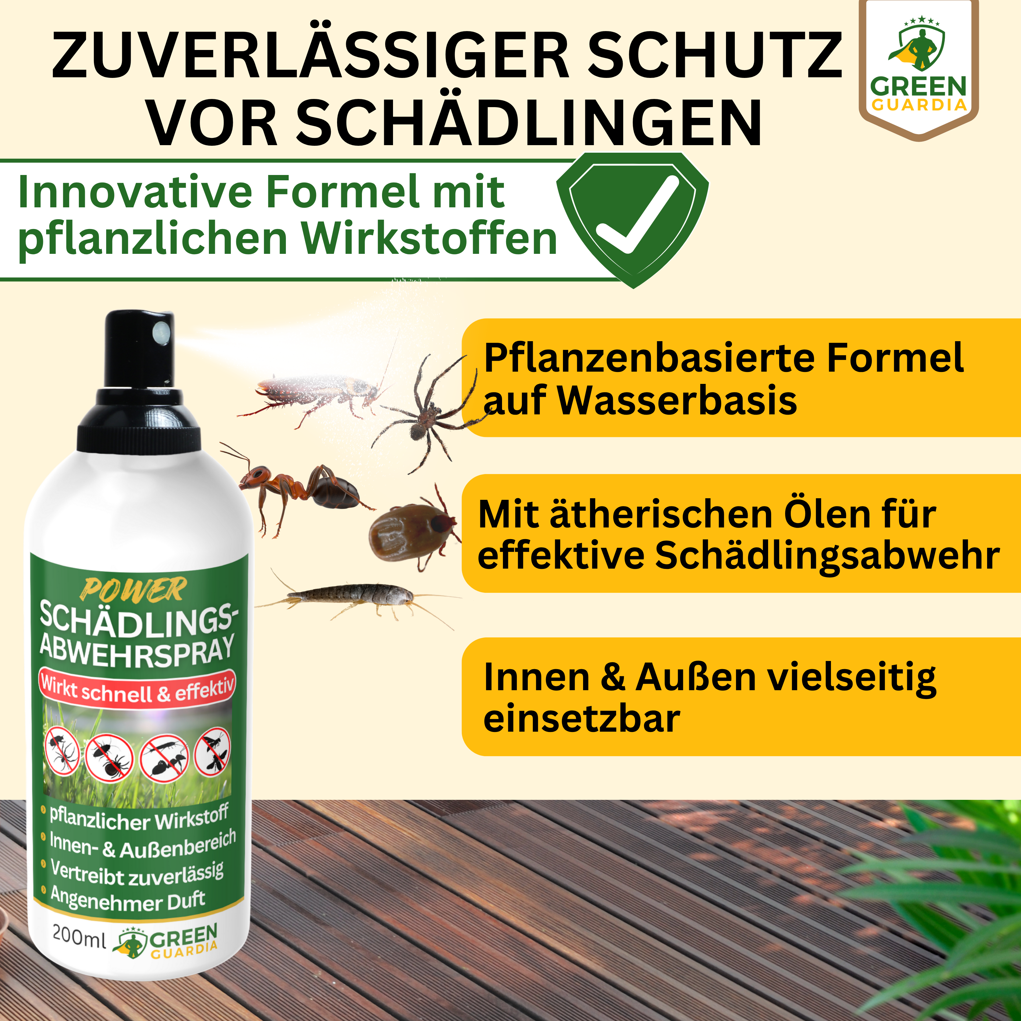 Schädlings-Abwehrspray Power-Konzentrat