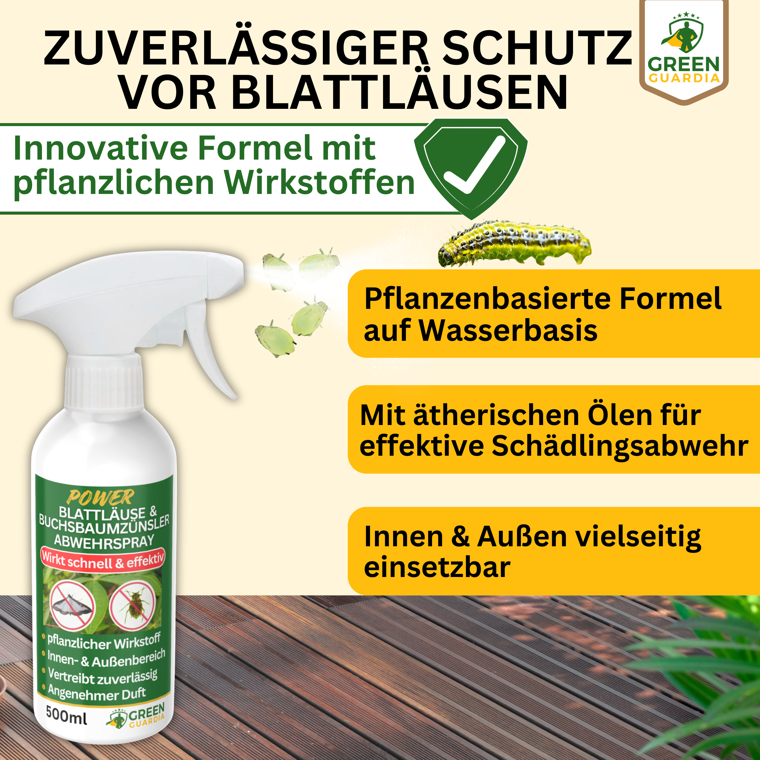 Aphid repellent spray power concentrate 