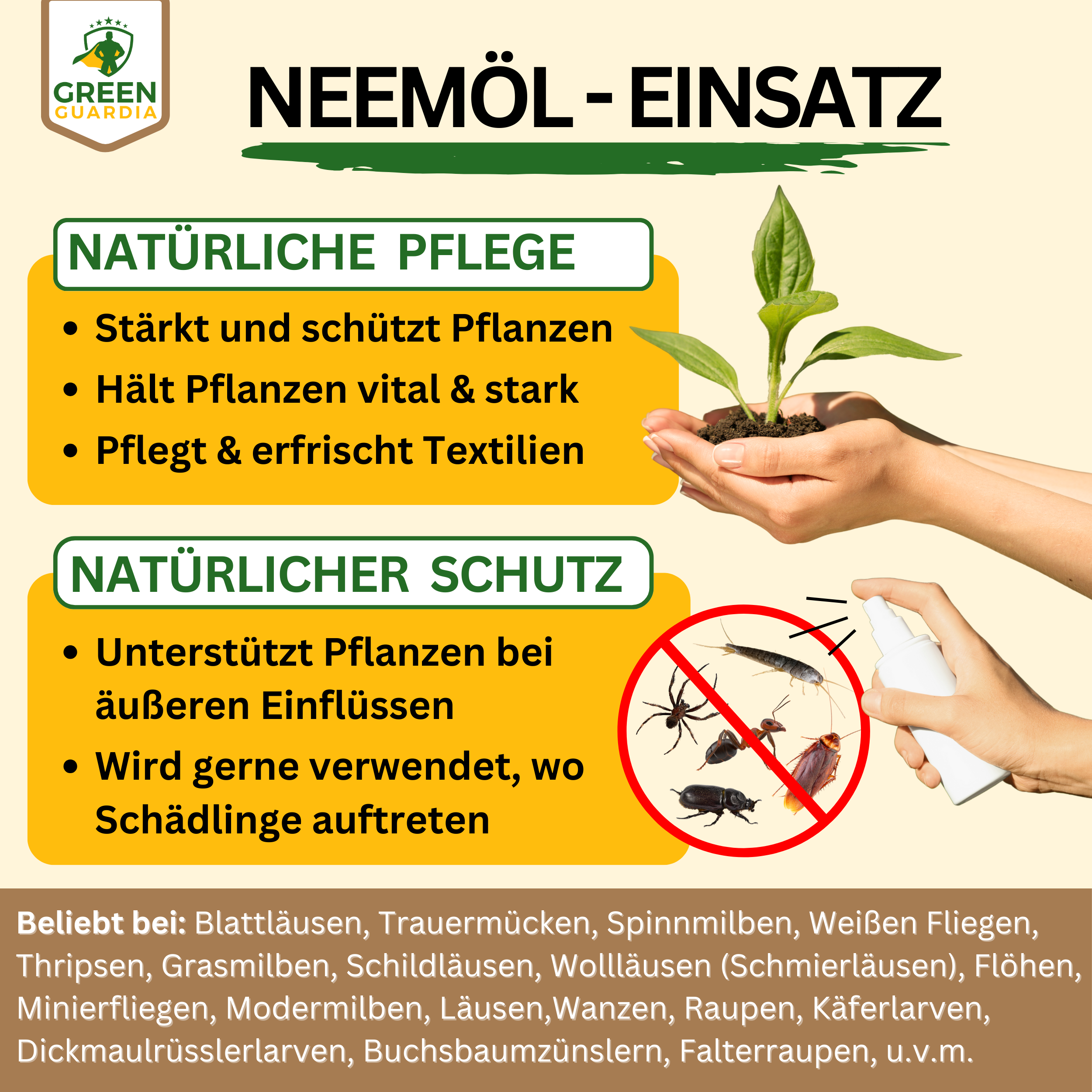 Power Neem oil against aphids and mealybugs 