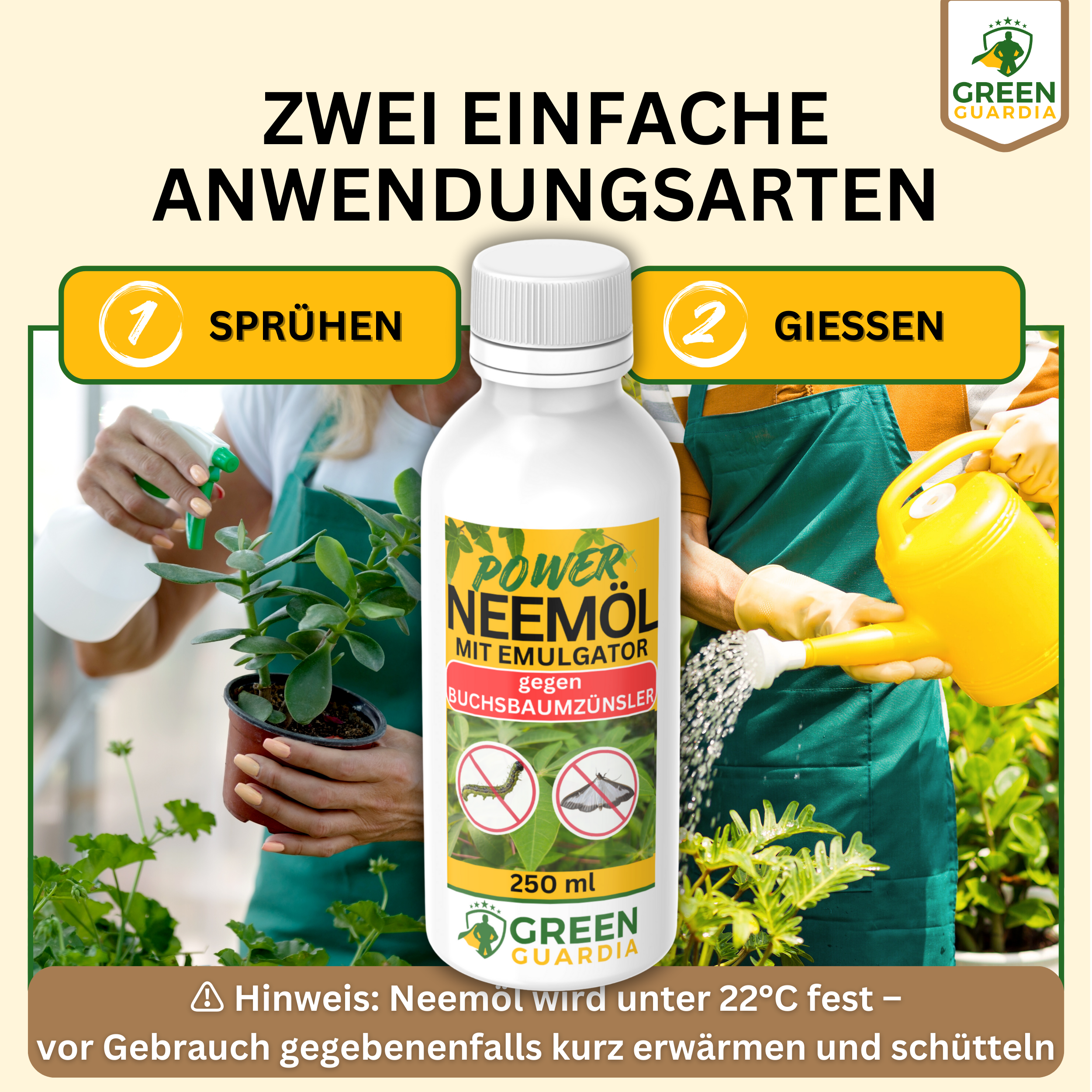 Power Neem Oil against Box Tree Moth 