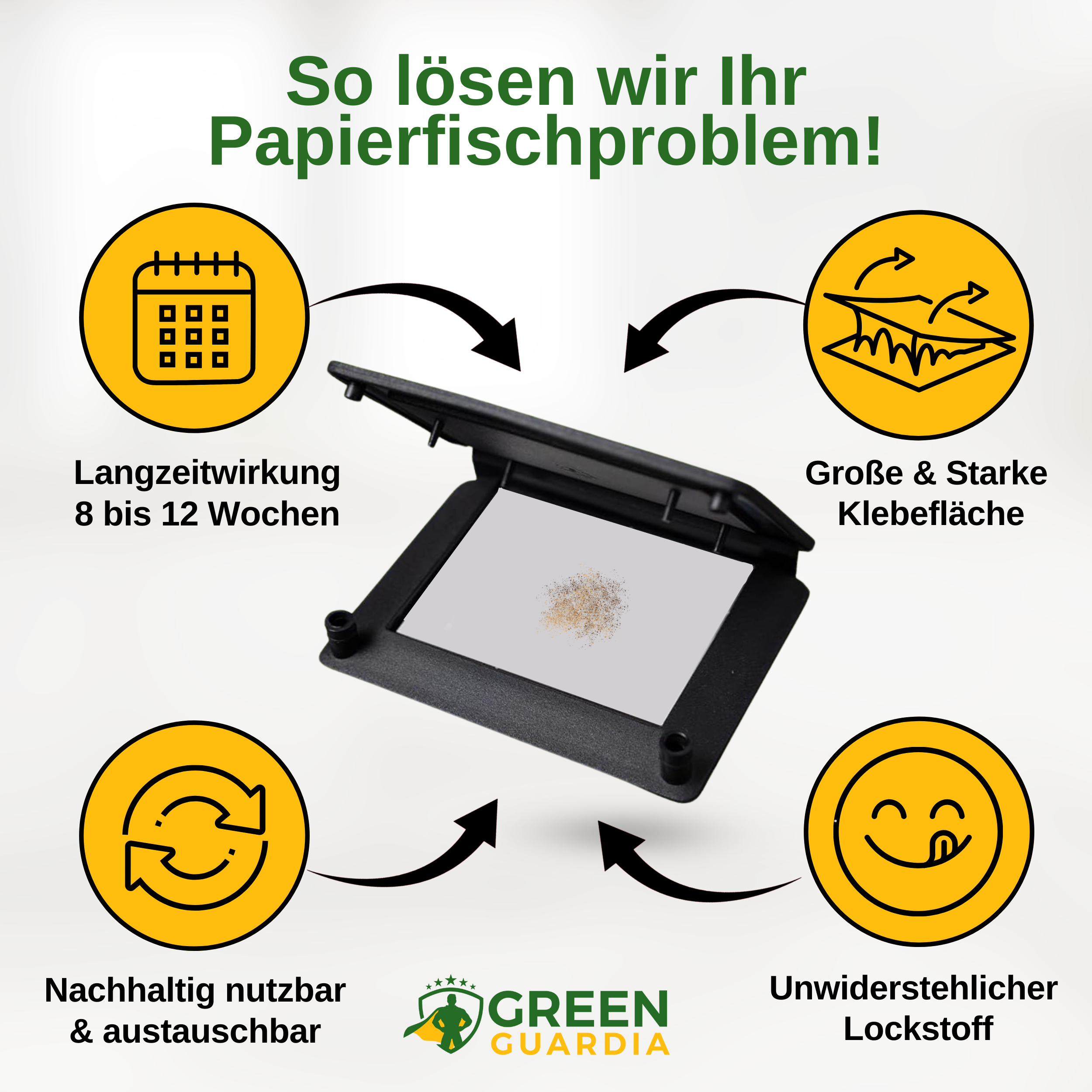Paper fish trap with pheromone attractant 