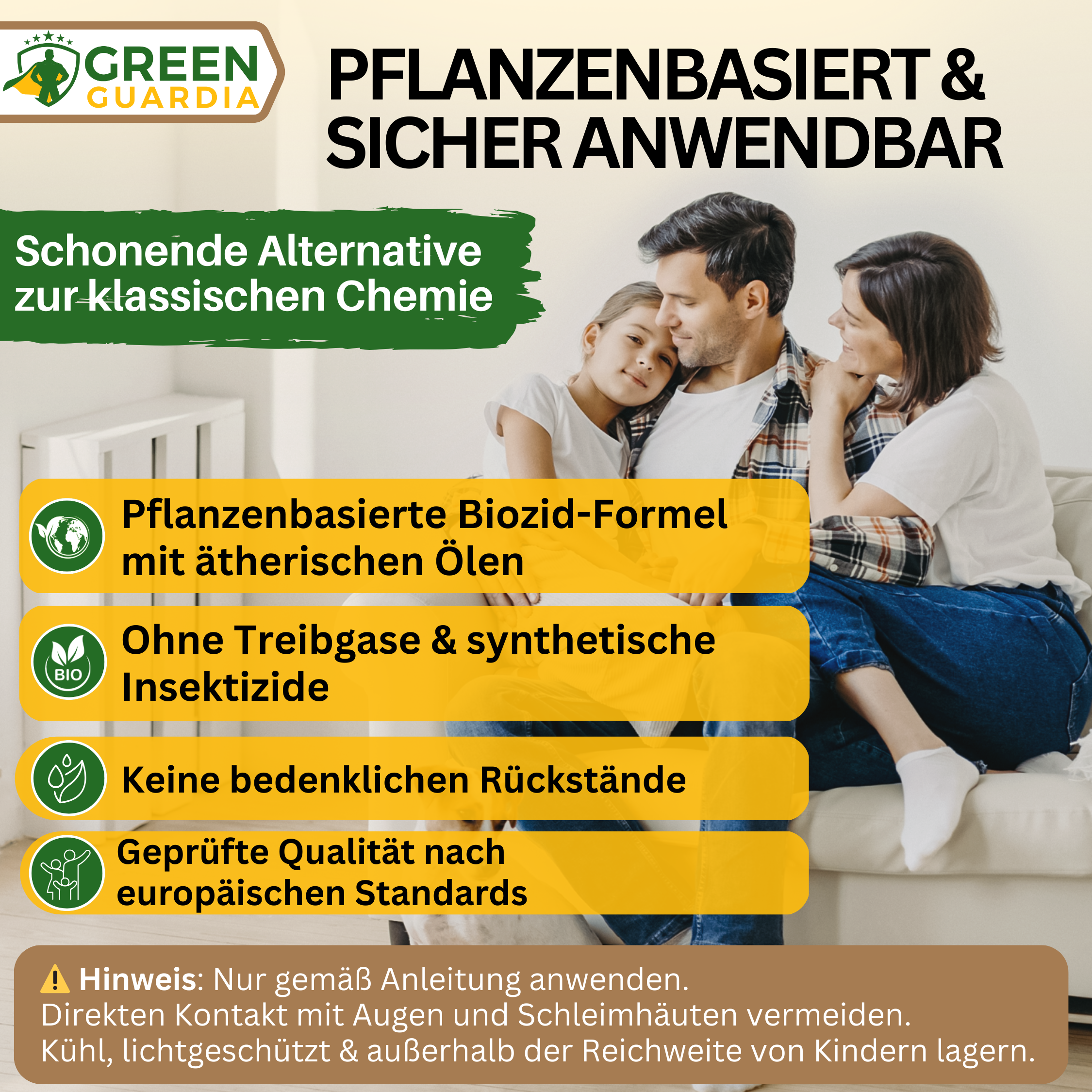 Spinnen Abwehrspray Power-Konzentrat