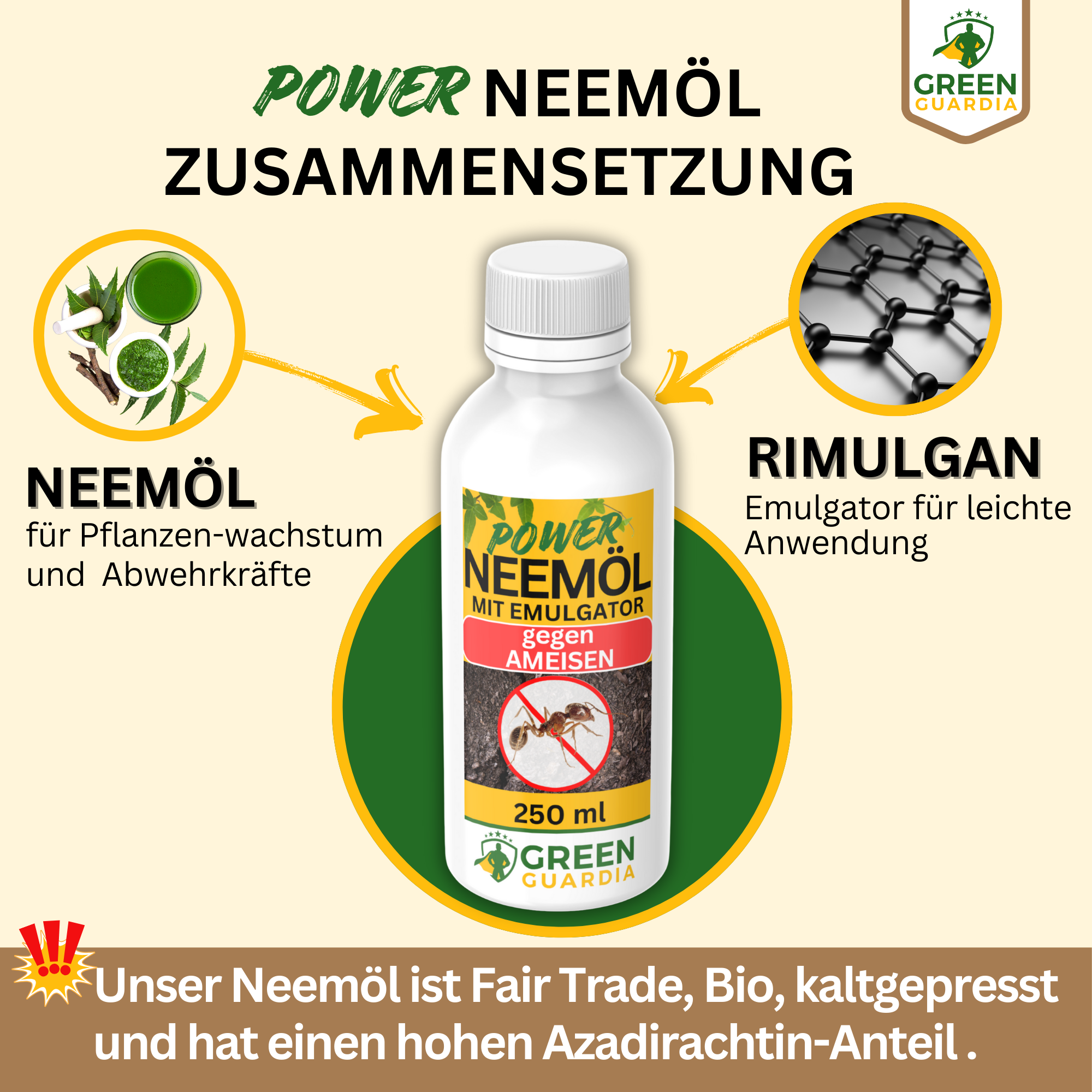 Power Neem Oil Against Ants 