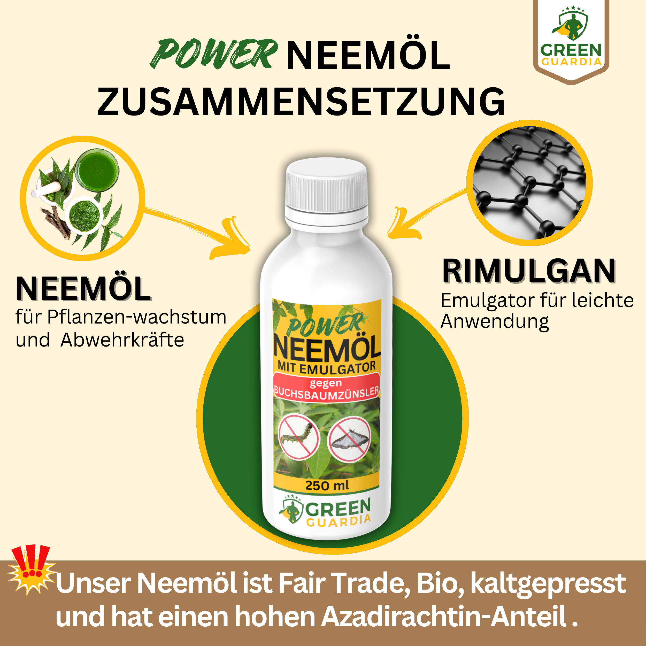 Power Neem Oil against Box Tree Moth 