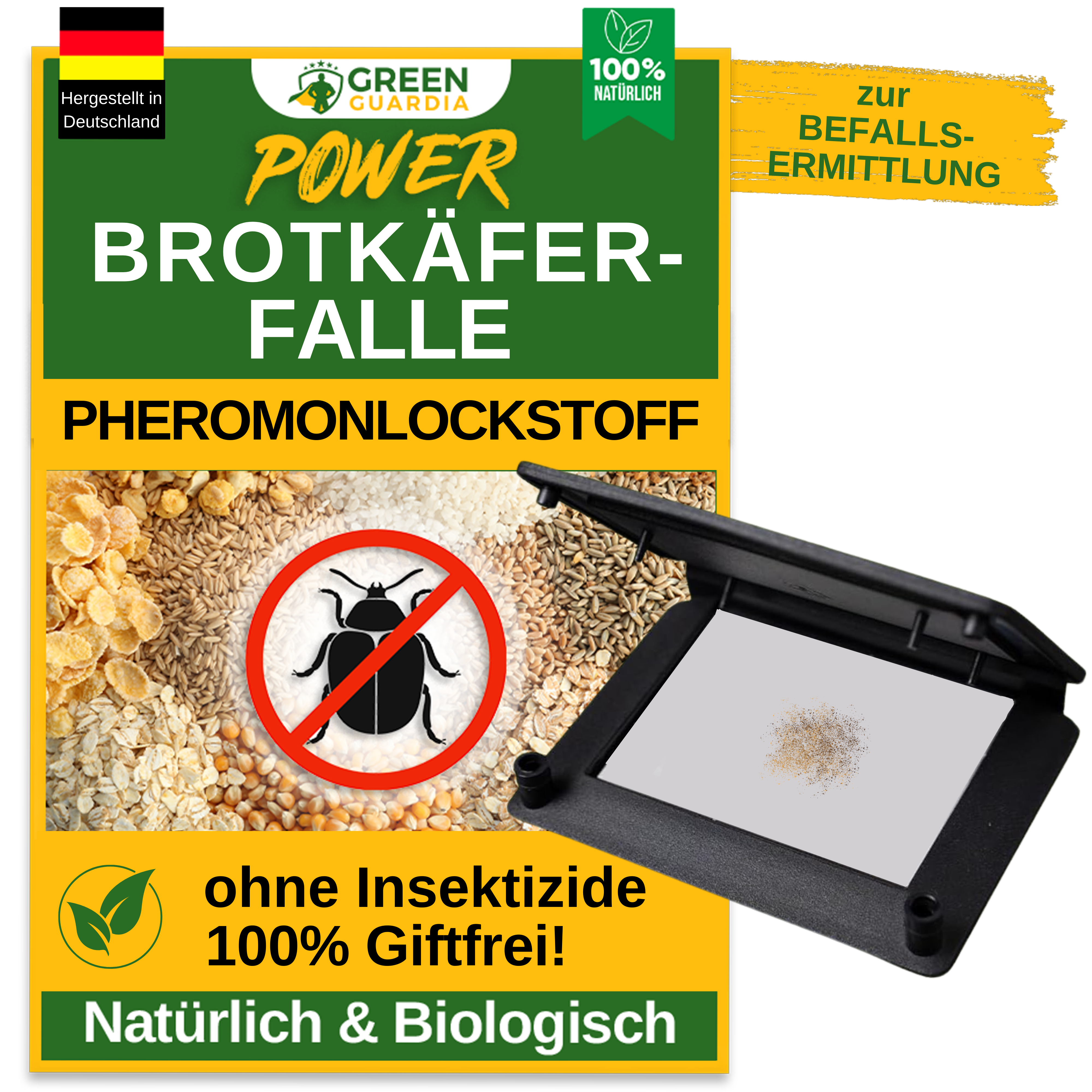 Brotkäfer Falle mit Pheromon-Lockstoff