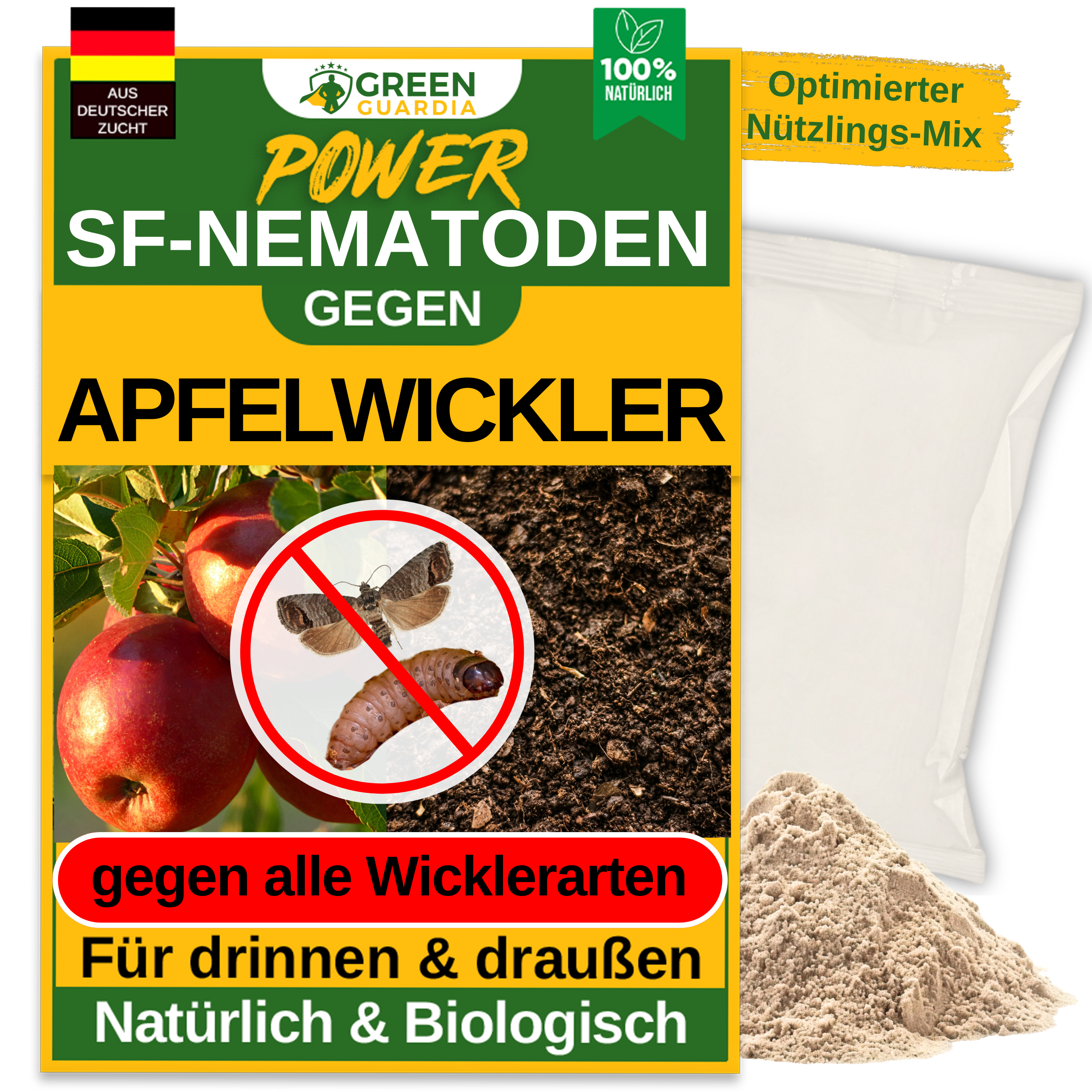 SF-Nematoden gegen Apfelwickler
