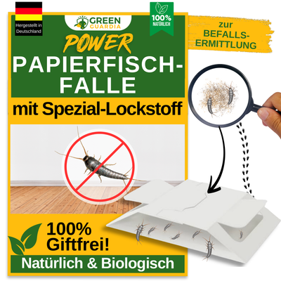 Paper fish trap with special attractant 