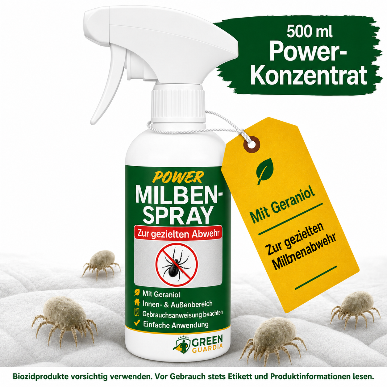 Milben-Abwehrspray Power-Konzentrat - 500ml
