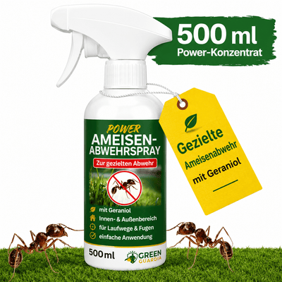 Ameisen Abwehrspray Power - Konzentrat - Green Guardia - Ihr Experte für Schädlinge und Pflanzen