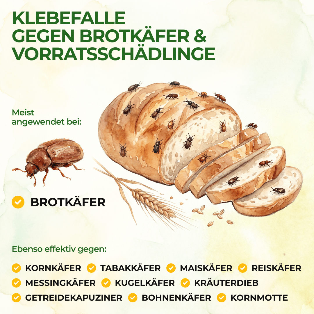Brotkäfer Falle - Green Guardia - Ihr Experte für Schädlinge und Pflanzen