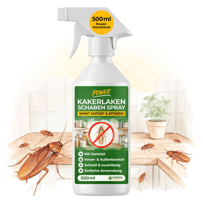Kakerlaken / Schaben-Abwehrspray Power-Konzentrat - 500ml - Green Guardia - Ihr Experte für Schädlinge und Pflanzen