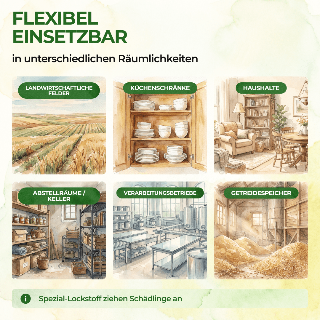 Kornkäfer Falle - Green Guardia - Ihr Experte für Schädlinge und Pflanzen