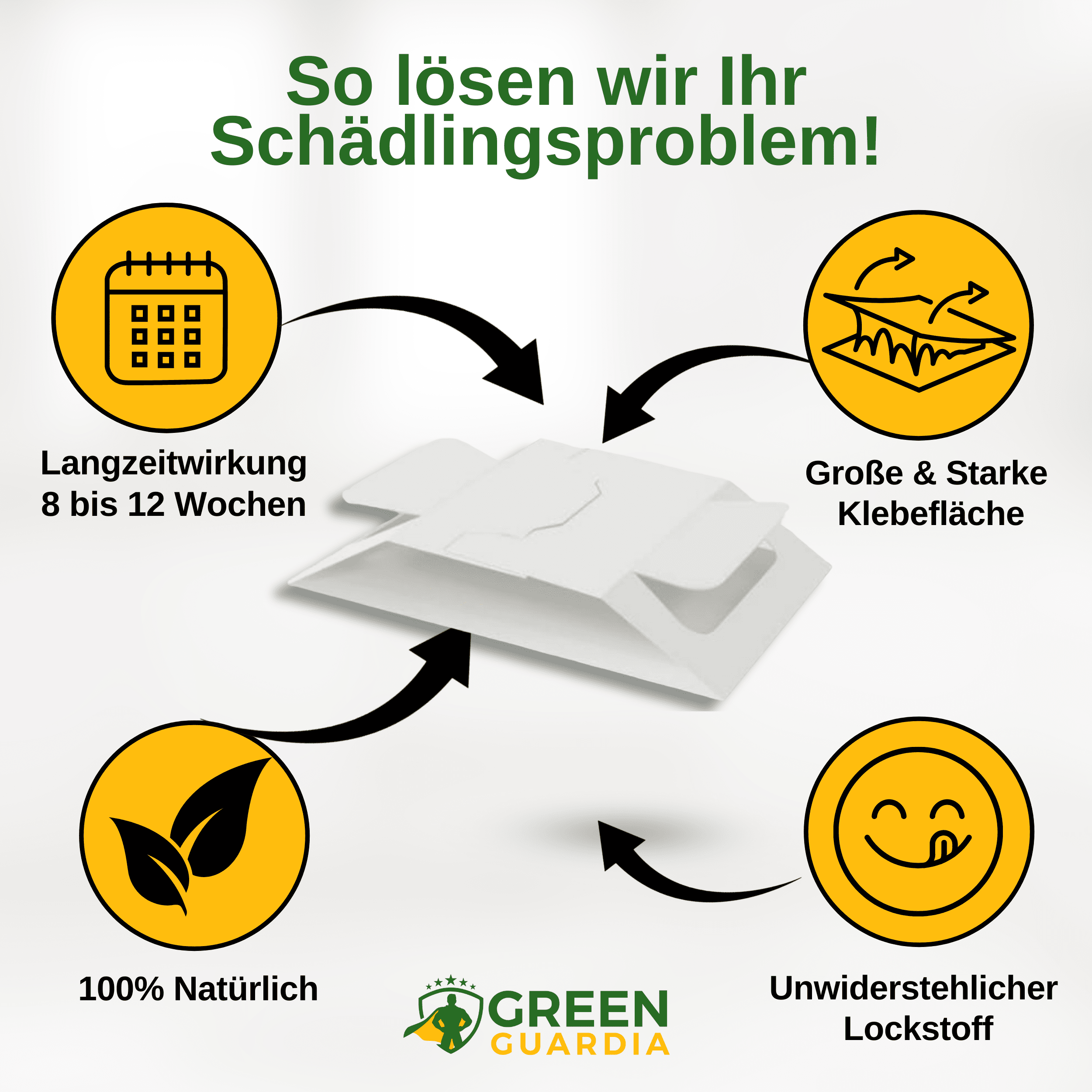 Kornkäfer Falle mit Spezial - Lockstoff - Green Guardia - Ihr Experte für Schädlinge und Pflanzen