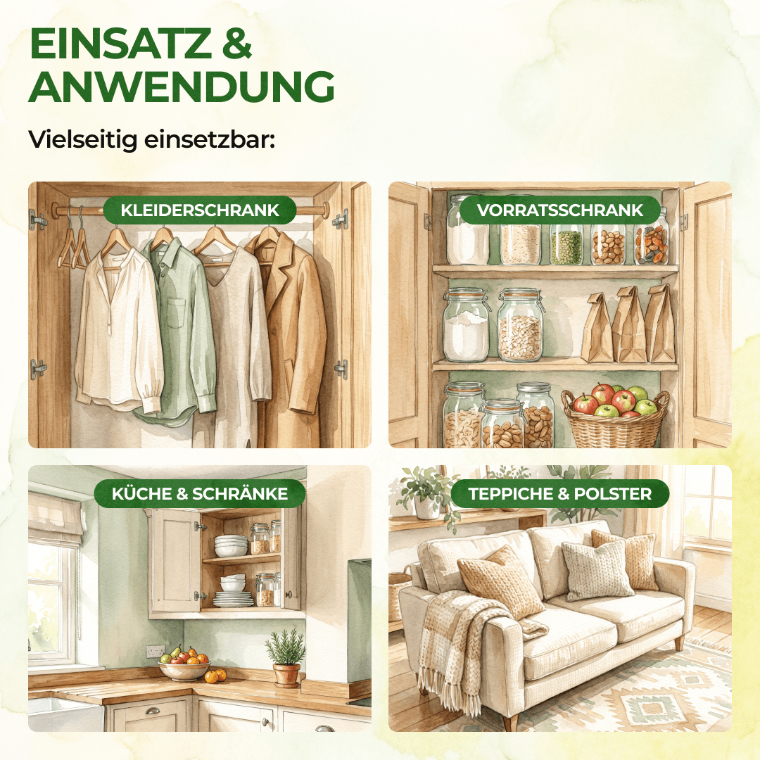 Motten-Abwehrspray Power-Konzentrat - 500ml - Green Guardia - Ihr Experte für Schädlinge und Pflanzen