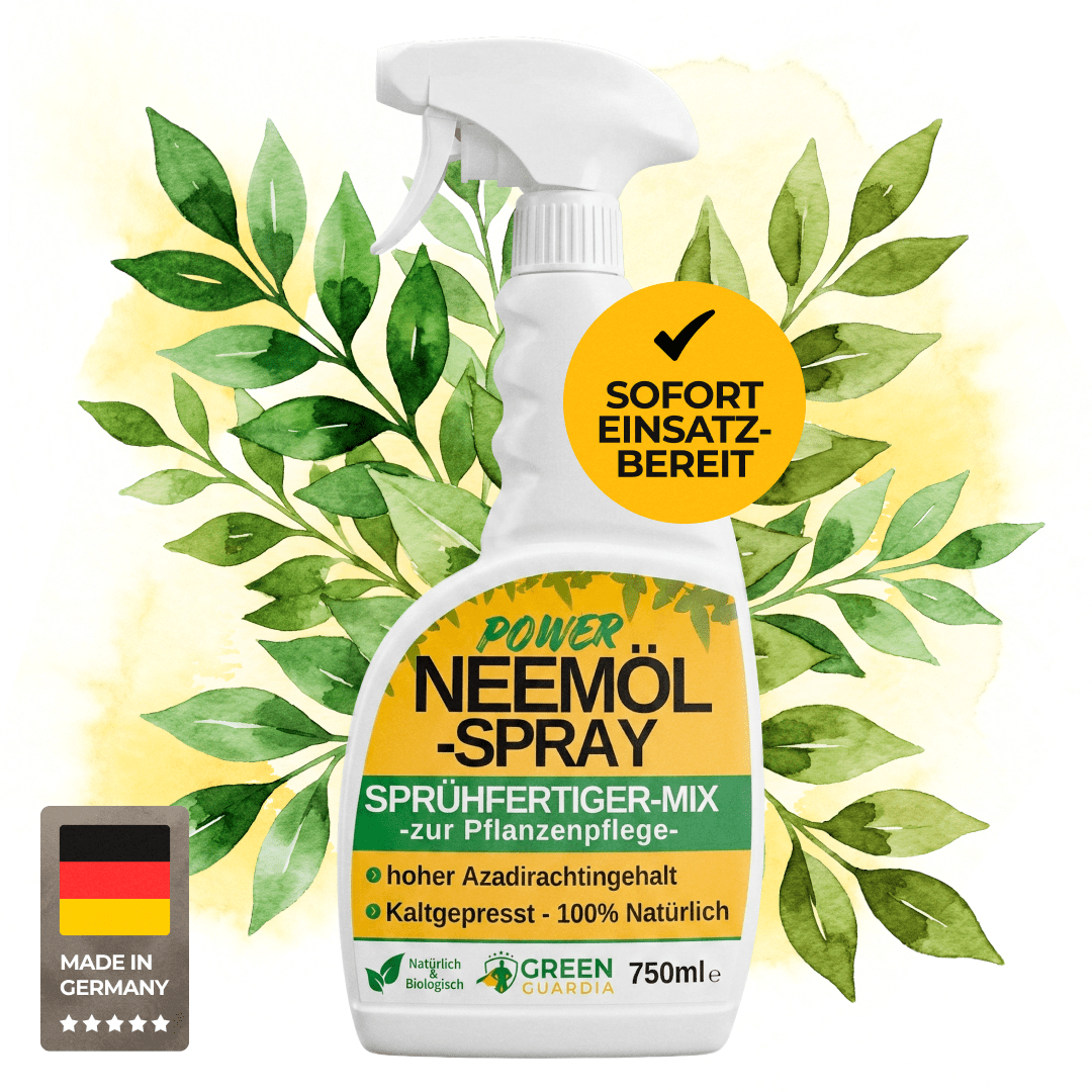 Neemöl-Spray zur Pflanzenpflege (750ml) - Green Guardia - Ihr Experte für Schädlinge und Pflanzen