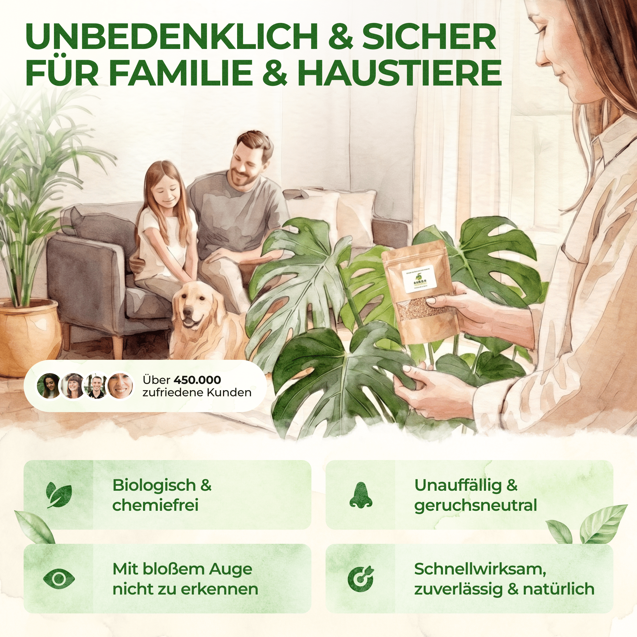 Raubmilben Mix gegen Thripse & Spinnmilben - Green Guardia - Ihr Experte für Schädlinge und Pflanzen