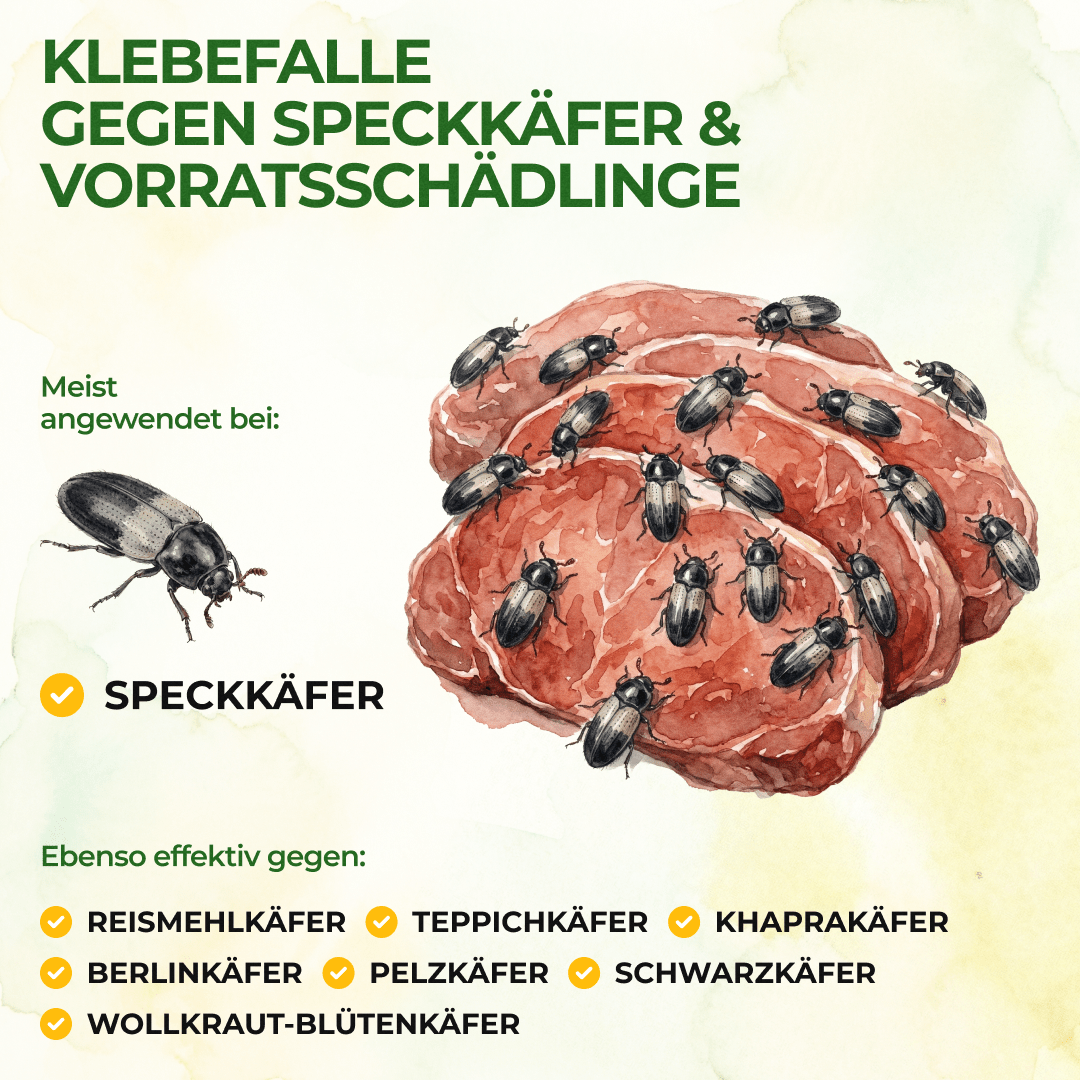Speckkäfer Falle - Green Guardia - Ihr Experte für Schädlinge und Pflanzen